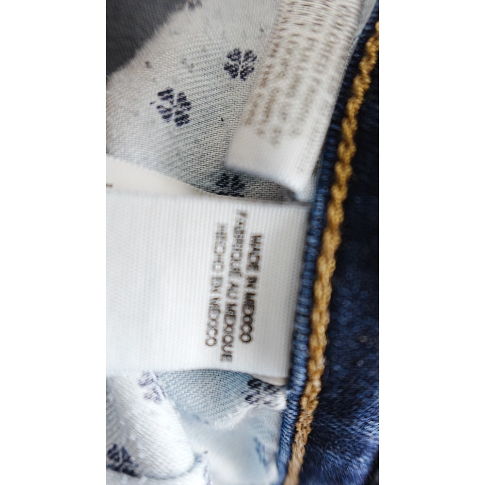 Lucky Brand Jeans Womens 12/31 orta premium Blue Slim Denim Pants Dark Wash Y2K - Picture 8 of 16